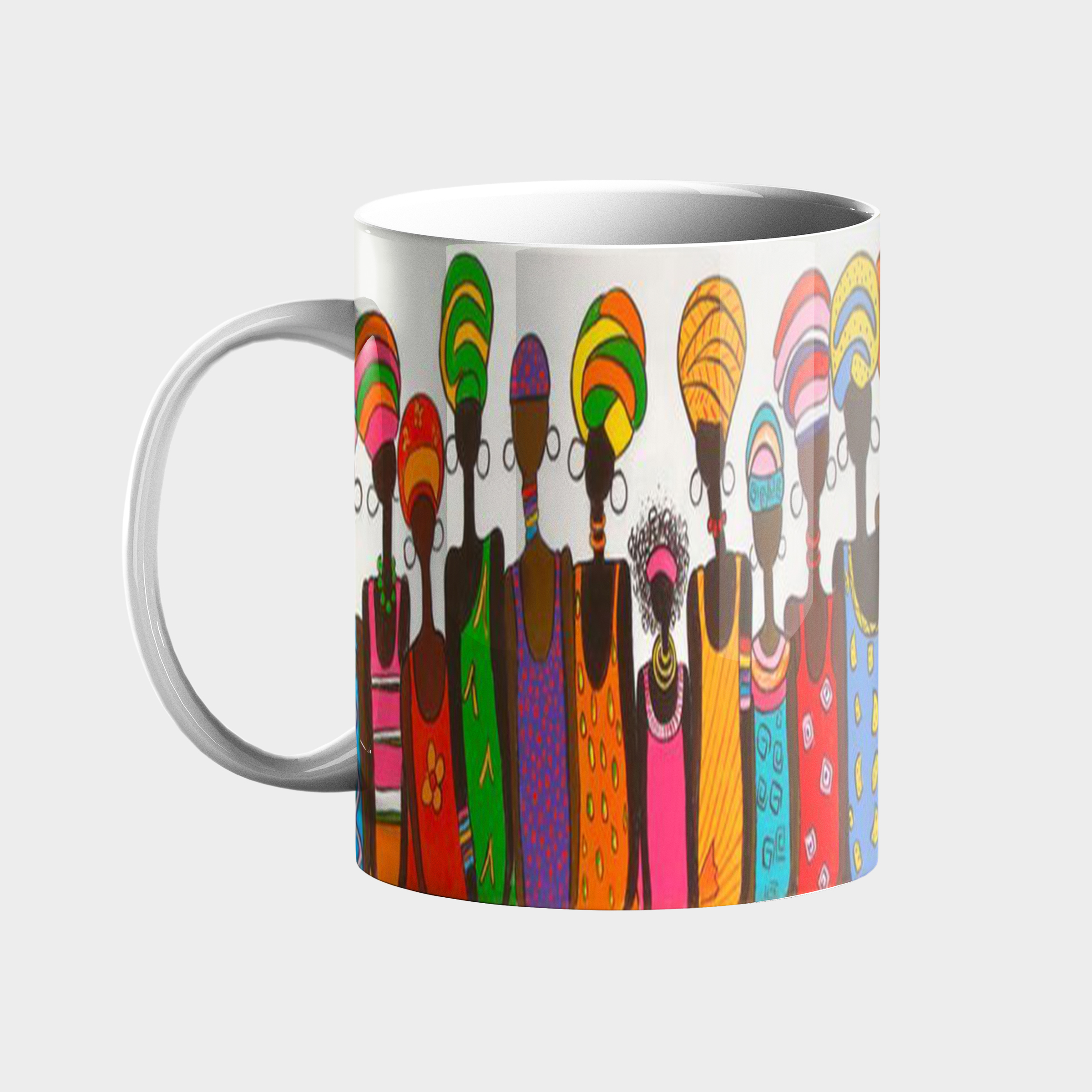 ماگ طرح زنان آفریقایی کد 259