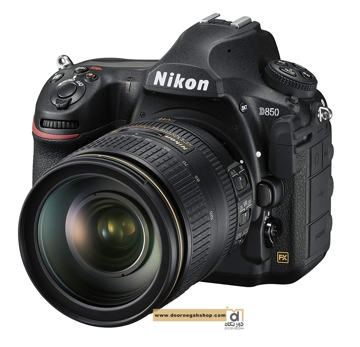 دوربین عکاسی Nikon d850 with nikkor 24-120