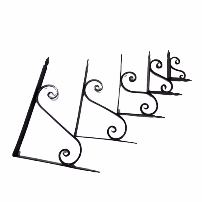 پایه نگهدارنده طبقه دیواری کد 3  بسته 2 عددی