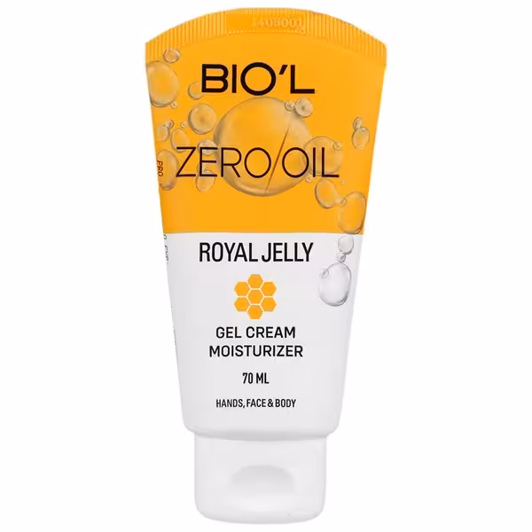 بیول ژل کرم آبرسان فاقد روغن حاوی عصاره ژل رویال انواع پوست مخصوصا چرب 70 میل ROYAL JELLY