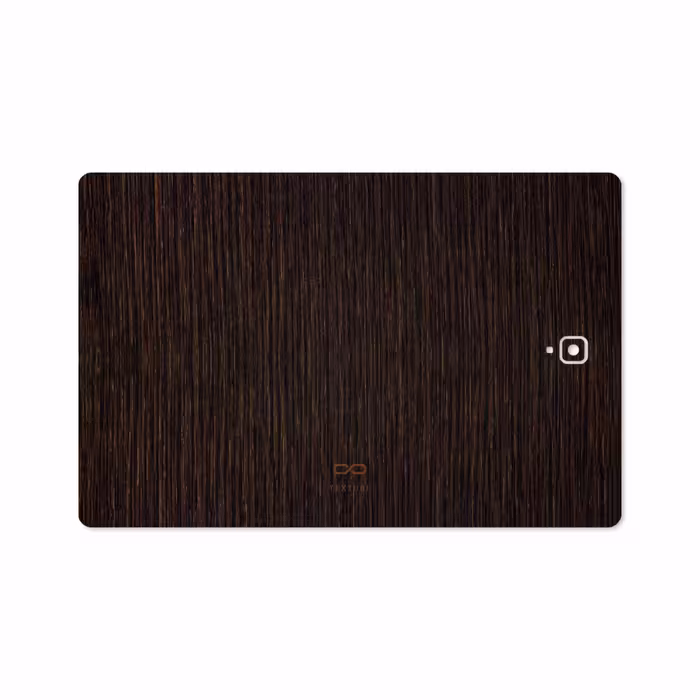 برچسب پوششی ماهوت مدل Dark-Gold-Stripes-Wood مناسب برای تبلت سامسونگ Galaxy Tab S4 10.5 2018 T830
