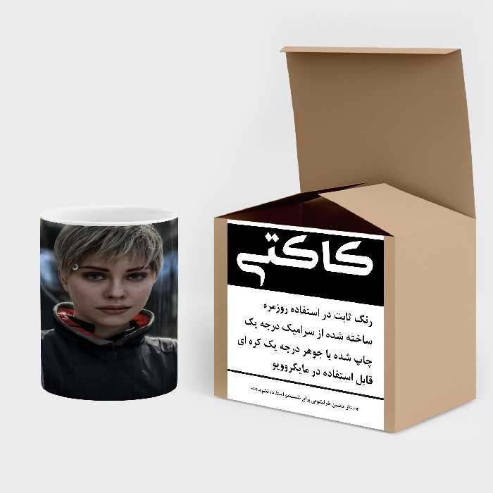 ماگ کاکتی طرح دختر مدل mgs17317