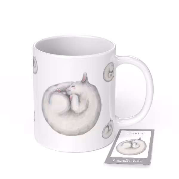 ماگ مگی مدل Molly به همراه استیکر