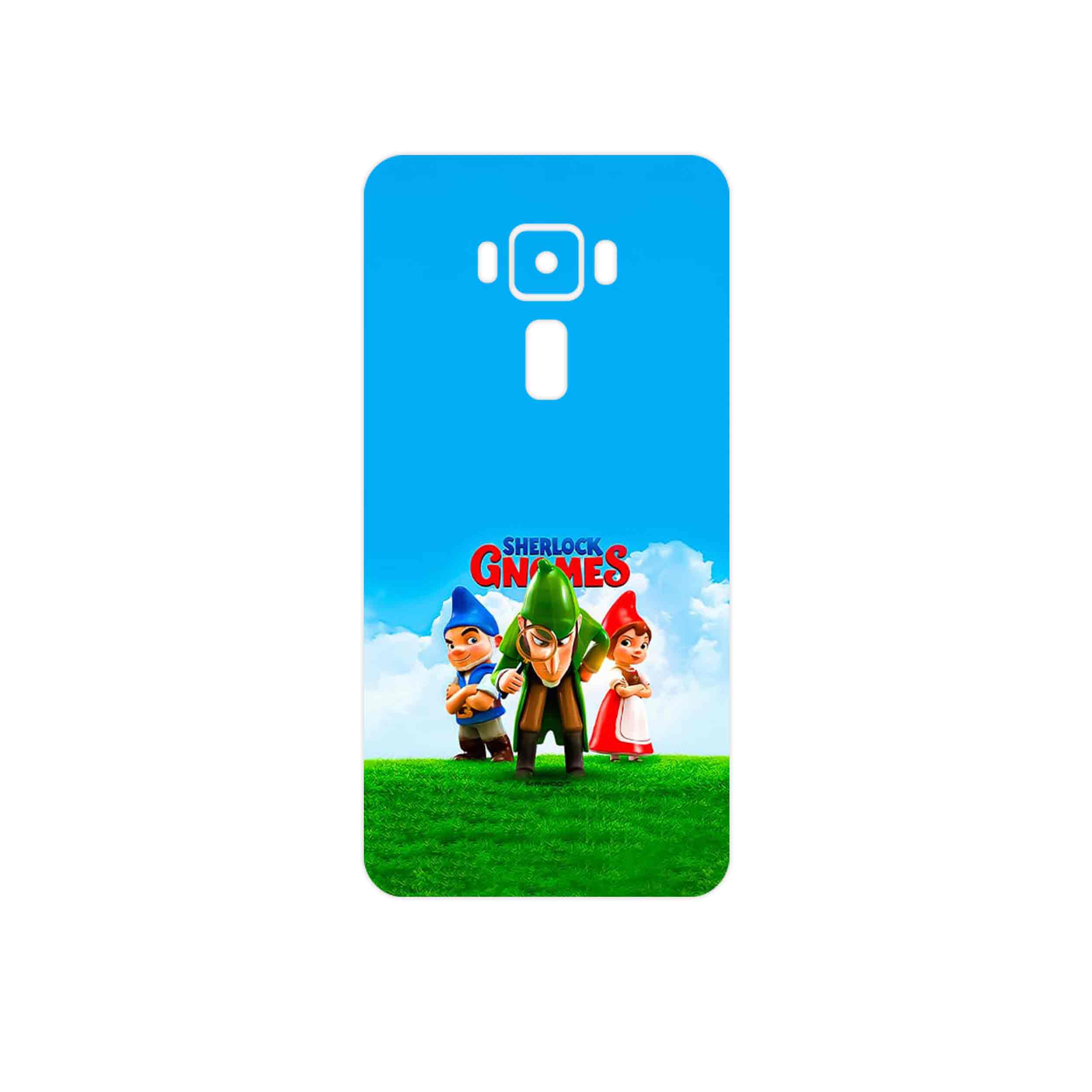 برچسب پوششی ماهوت مدل Sherlock Gnomes مناسب برای گوشی موبایل ایسوس Zenfone 3 Laser ZC551KL