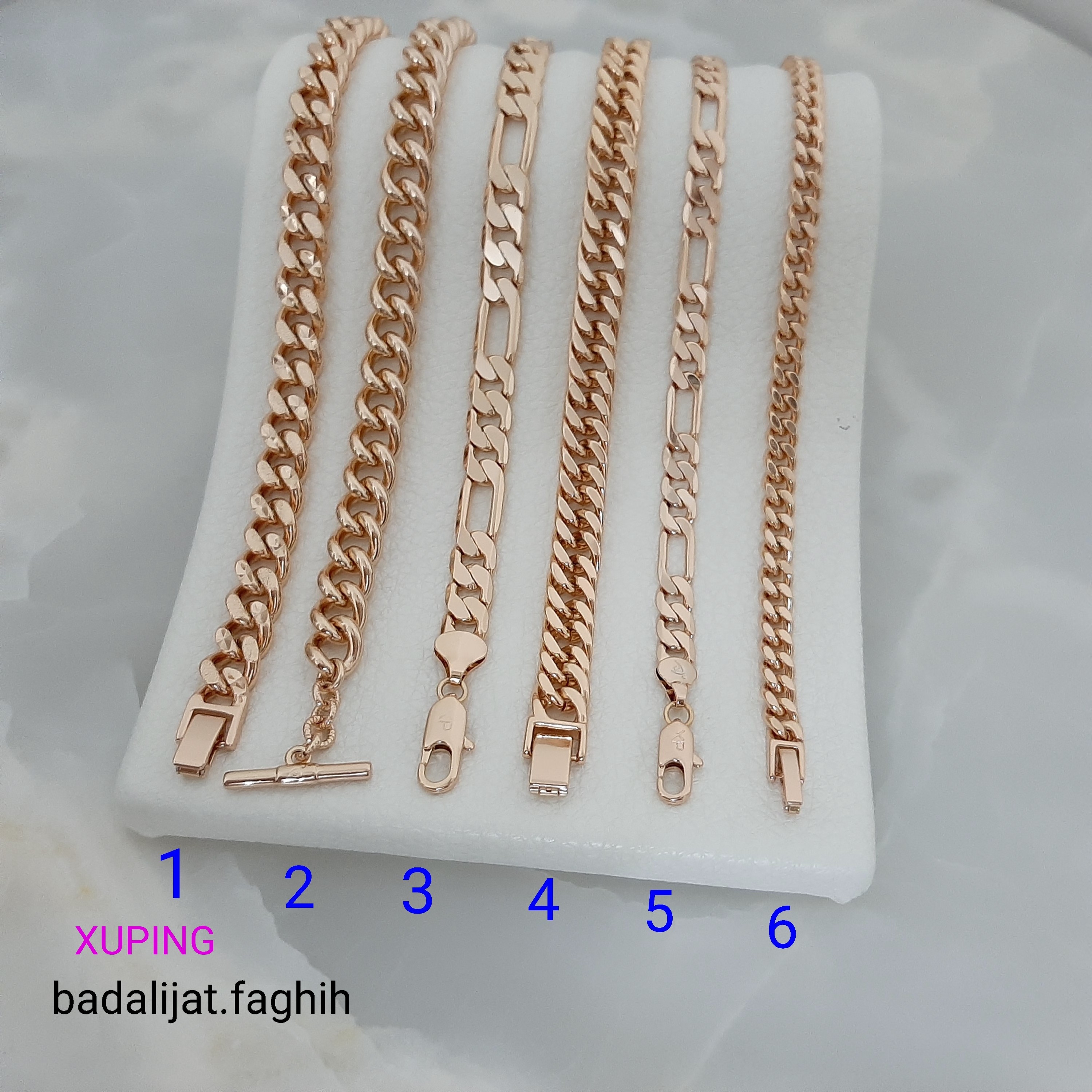 دستبند های کارتیر برند ژوپینگ با بهترین کیفیت و آبکاری طلا و کاملا رنگ ثابت 