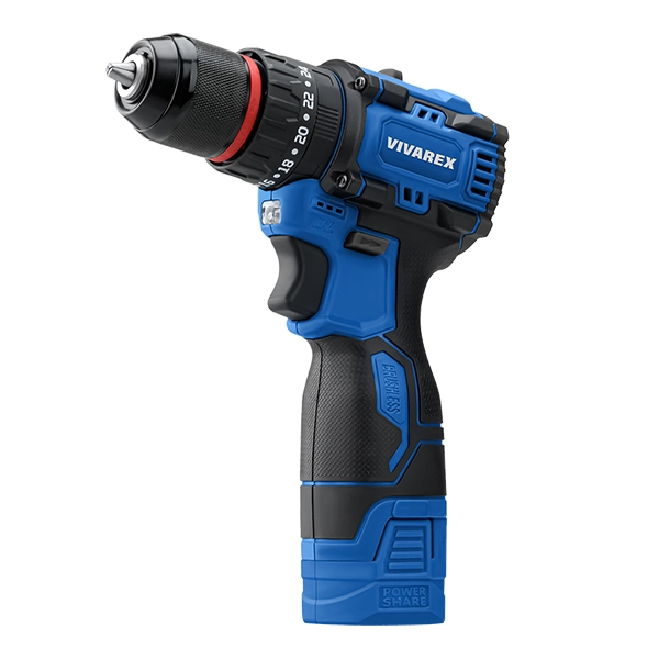 دریل شارژی 16.8 ولت براشلس ویوارکس VR1608-BLX - ابزار یراق