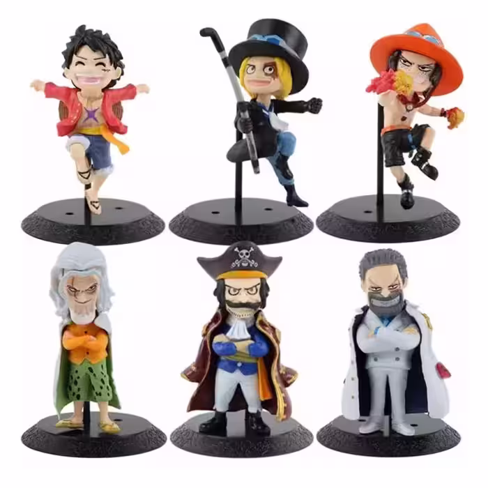 فیگور مدل وان پیس One Piece مجموعه 6 عددی