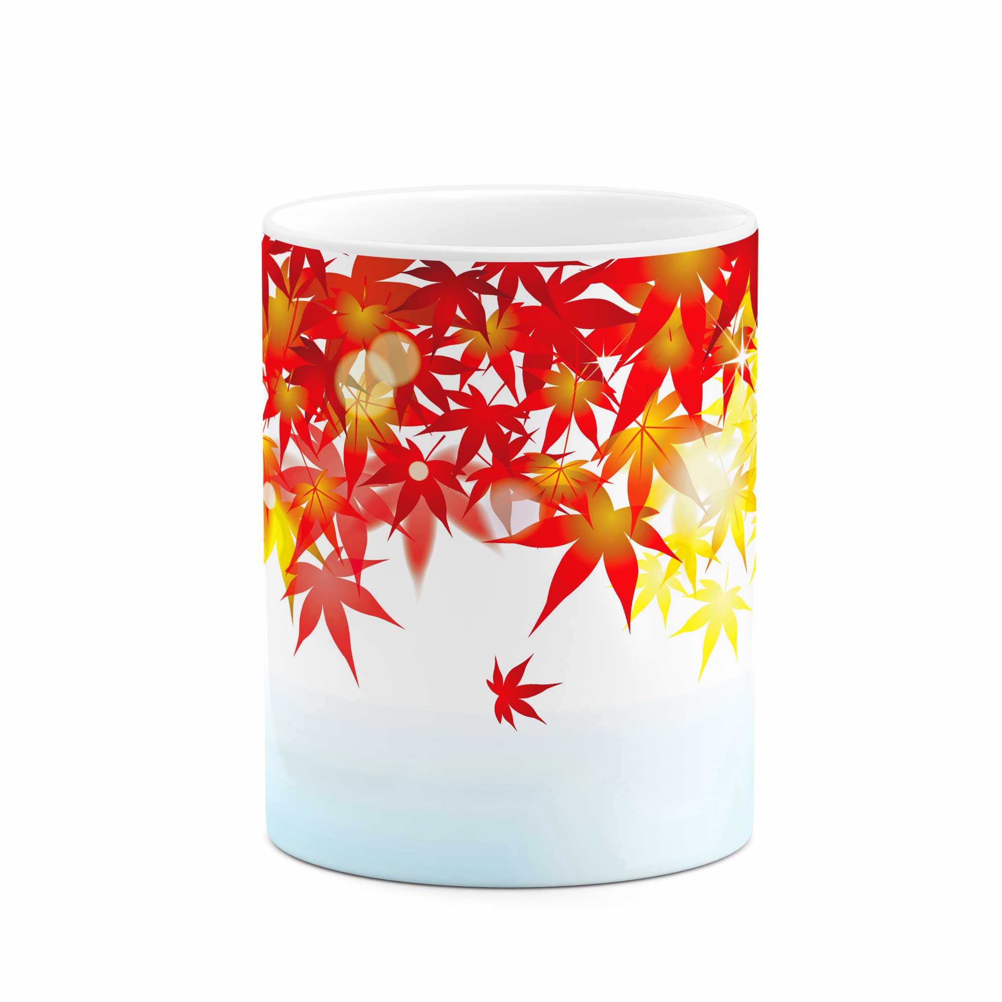 ماگ طرح برگ مدل mu00113