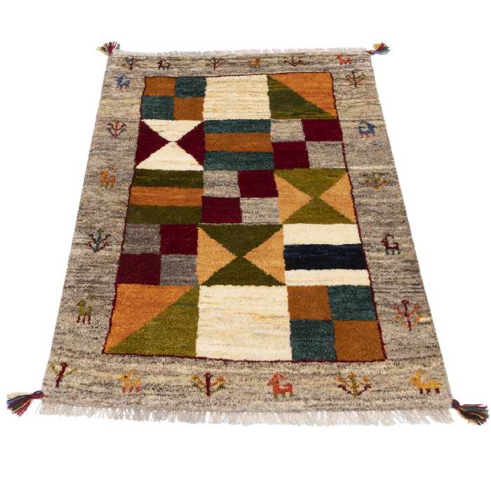 گبه دستباف یک متری سی پرشیا کد 122450