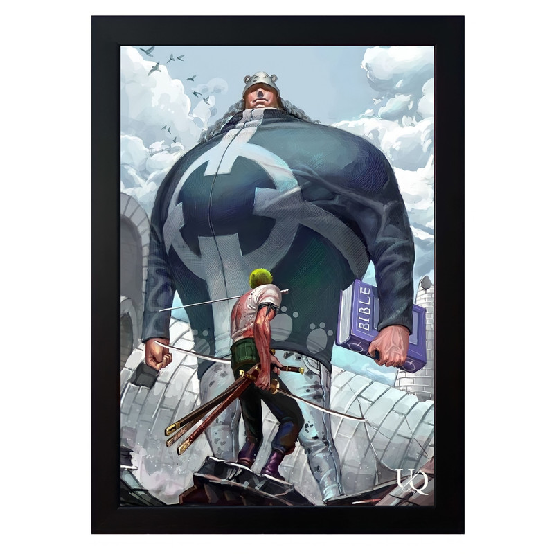 تابلو مدل انیمه وان پیس