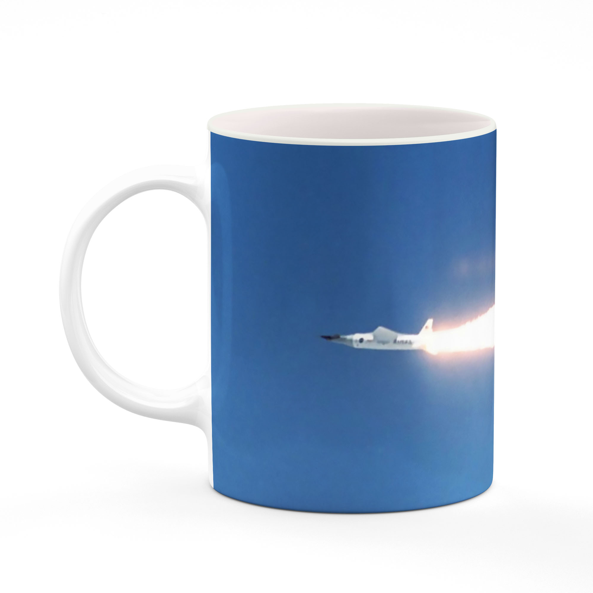 ماگ طرح دود هواپیما مدل mug03655