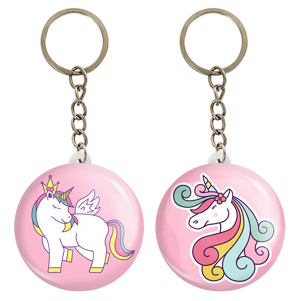 جاکلیدی خندالو مدل اسب تک شاخ یونیکورن کد 11031104 مجموعه 2 عددی