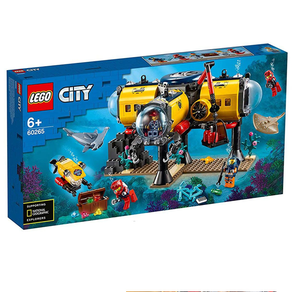 لگو سری سیتی مدل پایگاه دریایی در اقیانوس کد 60265