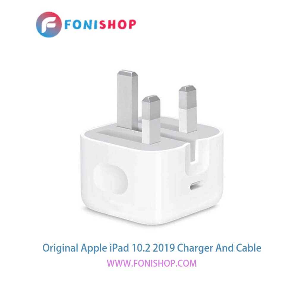 کابل و شارژر اصلی آیپد Apple iPad 10.2 2019