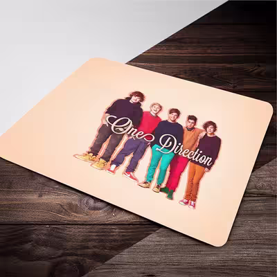 ماوس پد طرح one direction کد 3646