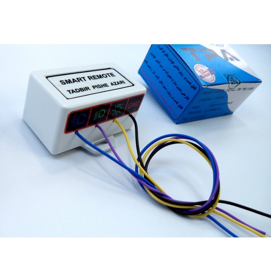 ریموت نور بالا چهار سیم بلوتوثی 433mhz