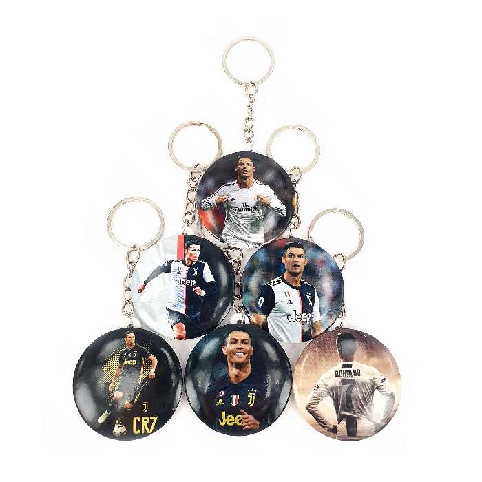 جاکلیدی خندالو طرح رونالدو کد 81B مجموعه 6 عددی