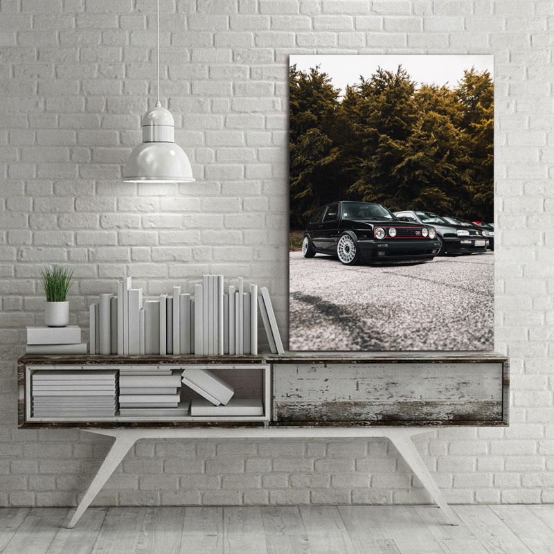 تابلو شاسی طرح ماشین مدل Golf کد 852