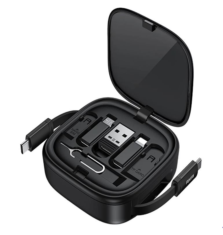 تبدیل و کابل شارژ چند کاره رسی مدل RS-36T | فروشگاه آرتل