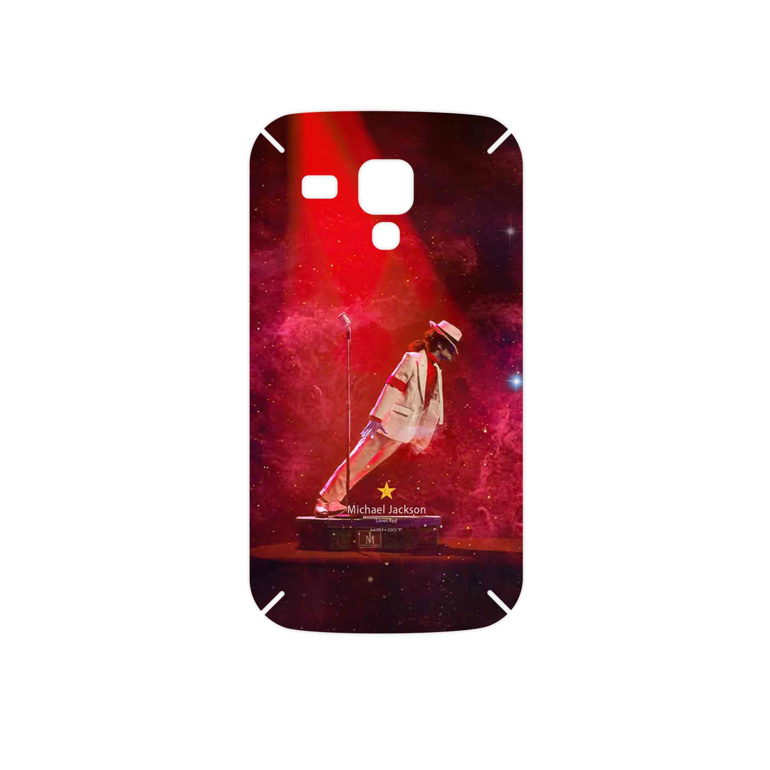 برچسب پوششی ماهوت مدل Michael Jackson مناسب برای گوشی موبایل سامسونگ Galaxy S Duos GT S7562