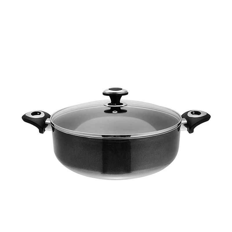 قابلمه کوتاه زرساب مدل گرانیتا سایز 28 | کالا مکس