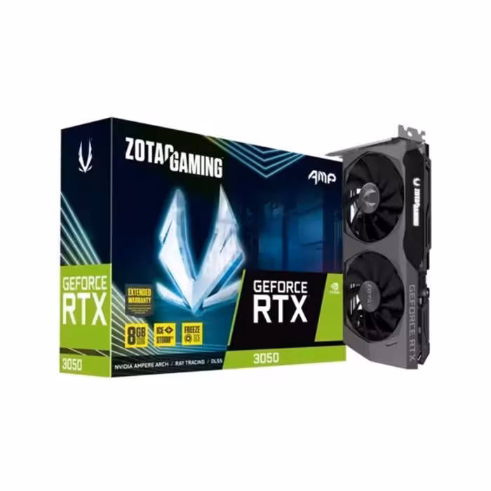 کارت گرافیک زوتک مدل ZOTAC GAMING GeForce RTX 3050 AMP 8G