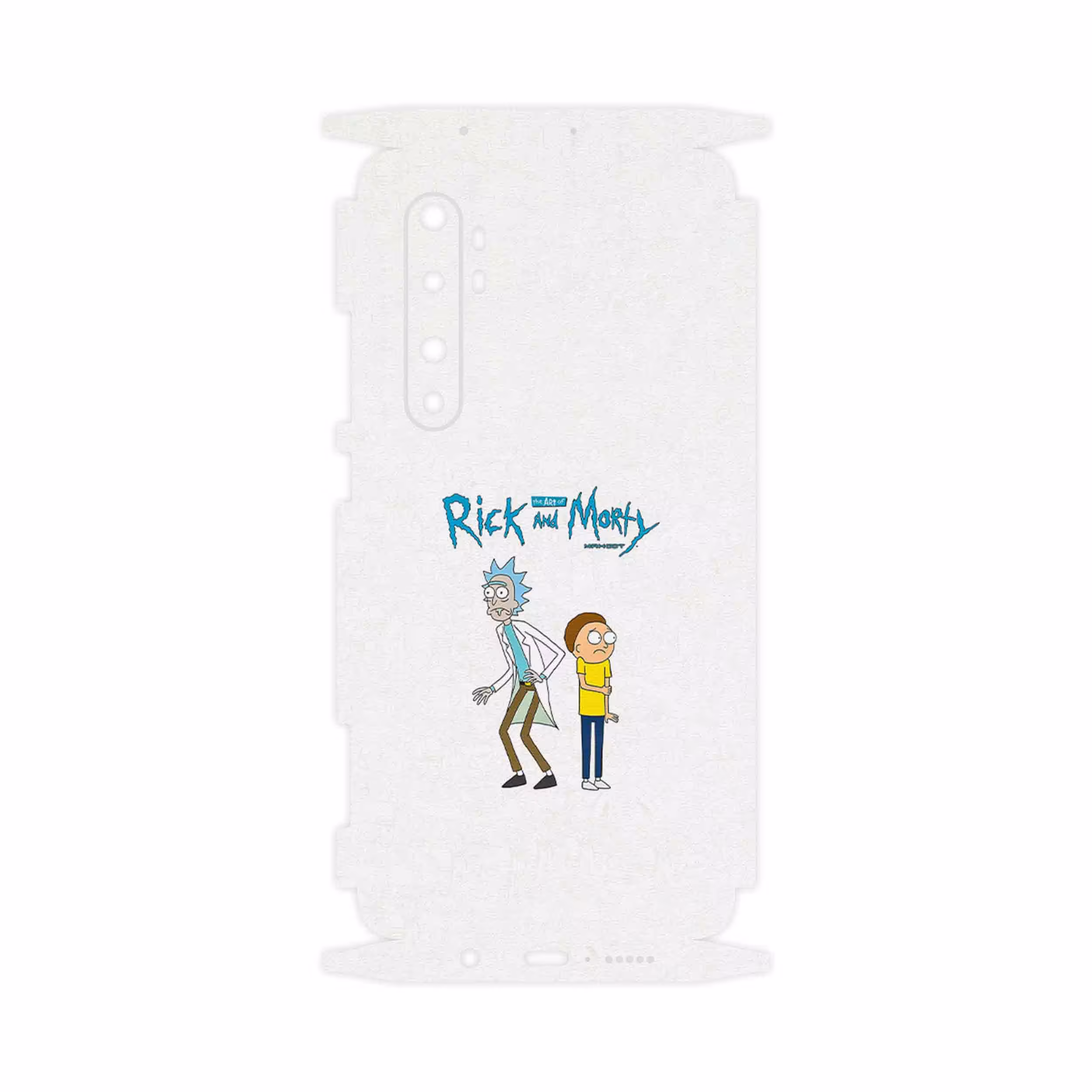 برچسب پوششی ماهوت مدل Rick and Morty-FullSkin مناسب برای گوشی موبایل شیائومی Mi Note 10 Lite