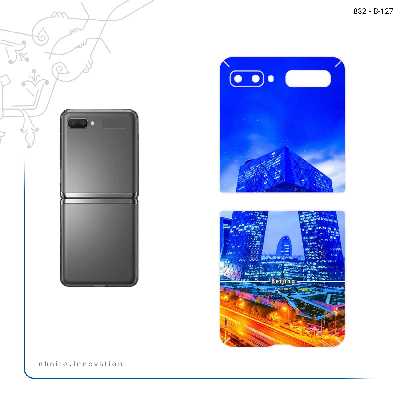 برچسب پوششی ماهوت مدل Beijing city مناسب برای گوشی موبایل سامسونگ Galaxy Z Flip