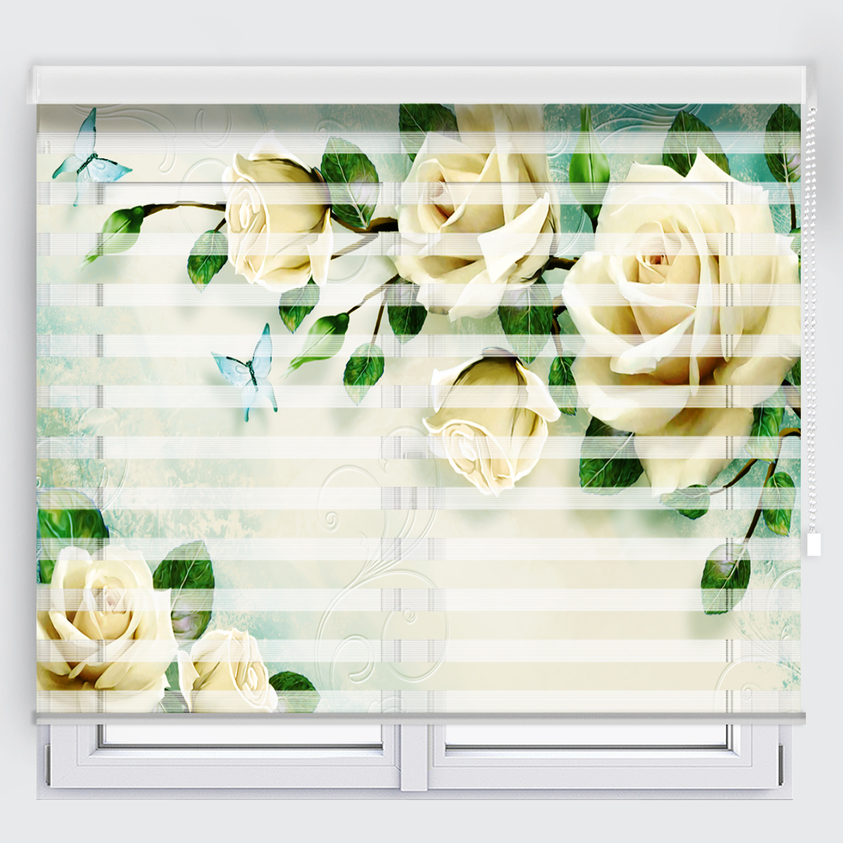 پرده زبرا مدل TِD-19 سایز 80x150 سانتی متر