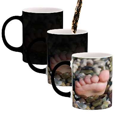 ماگ حرارتی طرح پسری در سنگ ها مدل mgh02412