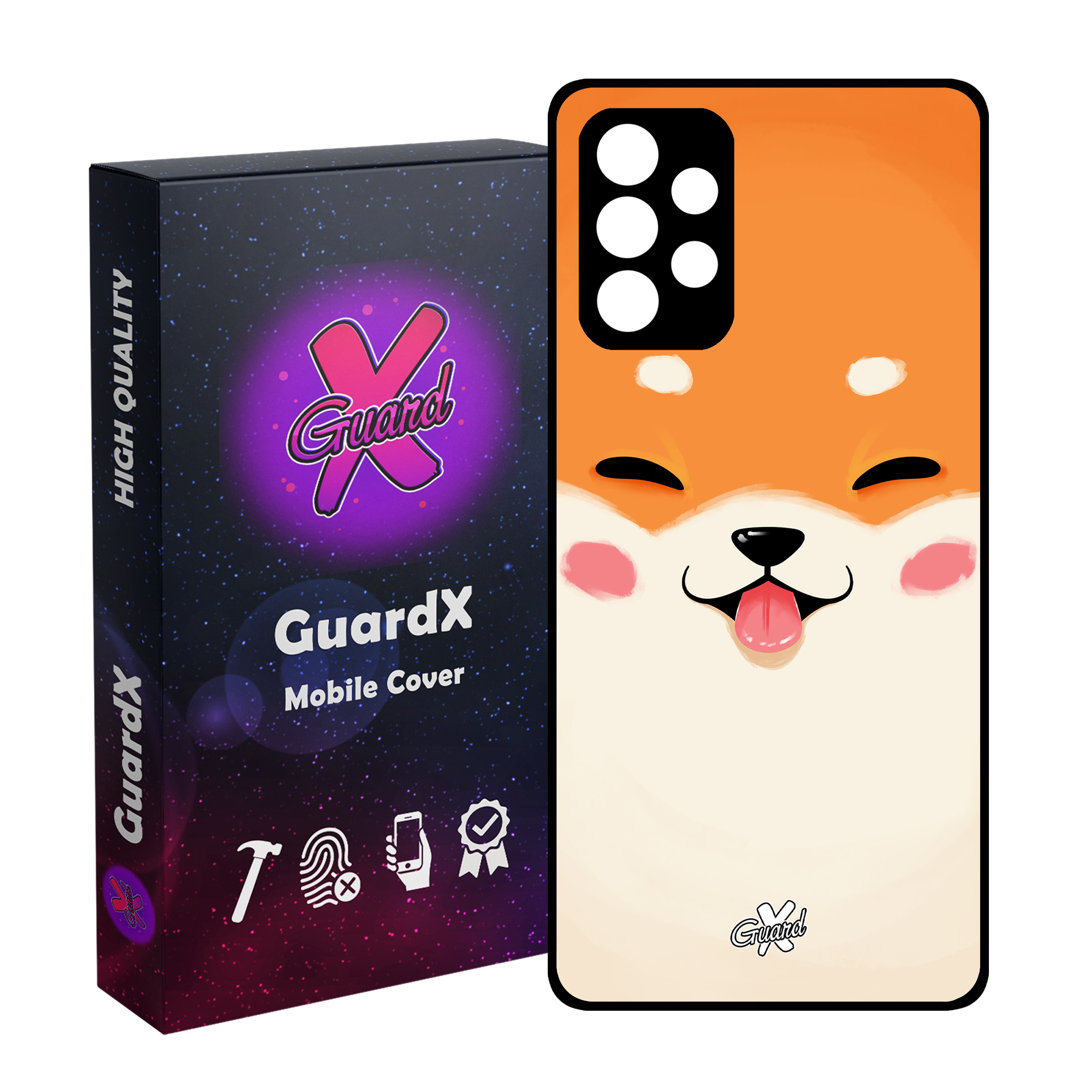 کاور گارد ایکس طرح Pet مدل Glass10243 مناسب برای گوشی موبایل سامسونگ Galaxy A32 4G