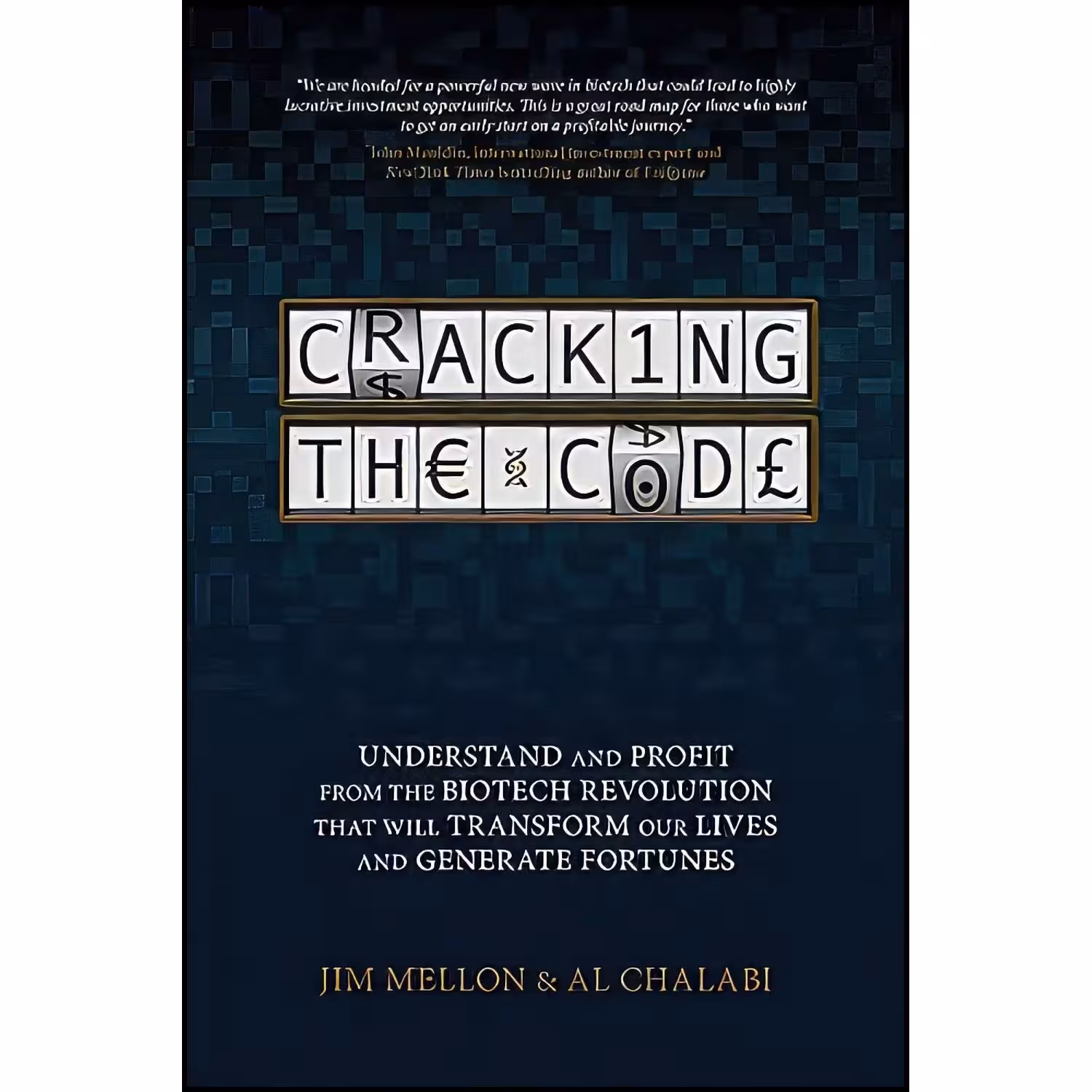 کتاب زبان اصلی Cracking the Code اثر Jim Mellon and Al Chalabi