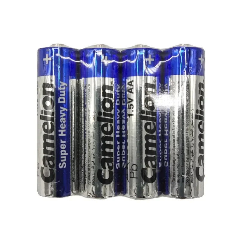 باتری قلمی کملیون مدل Super Heavy Duty بسته 4 عددی شیرینگ