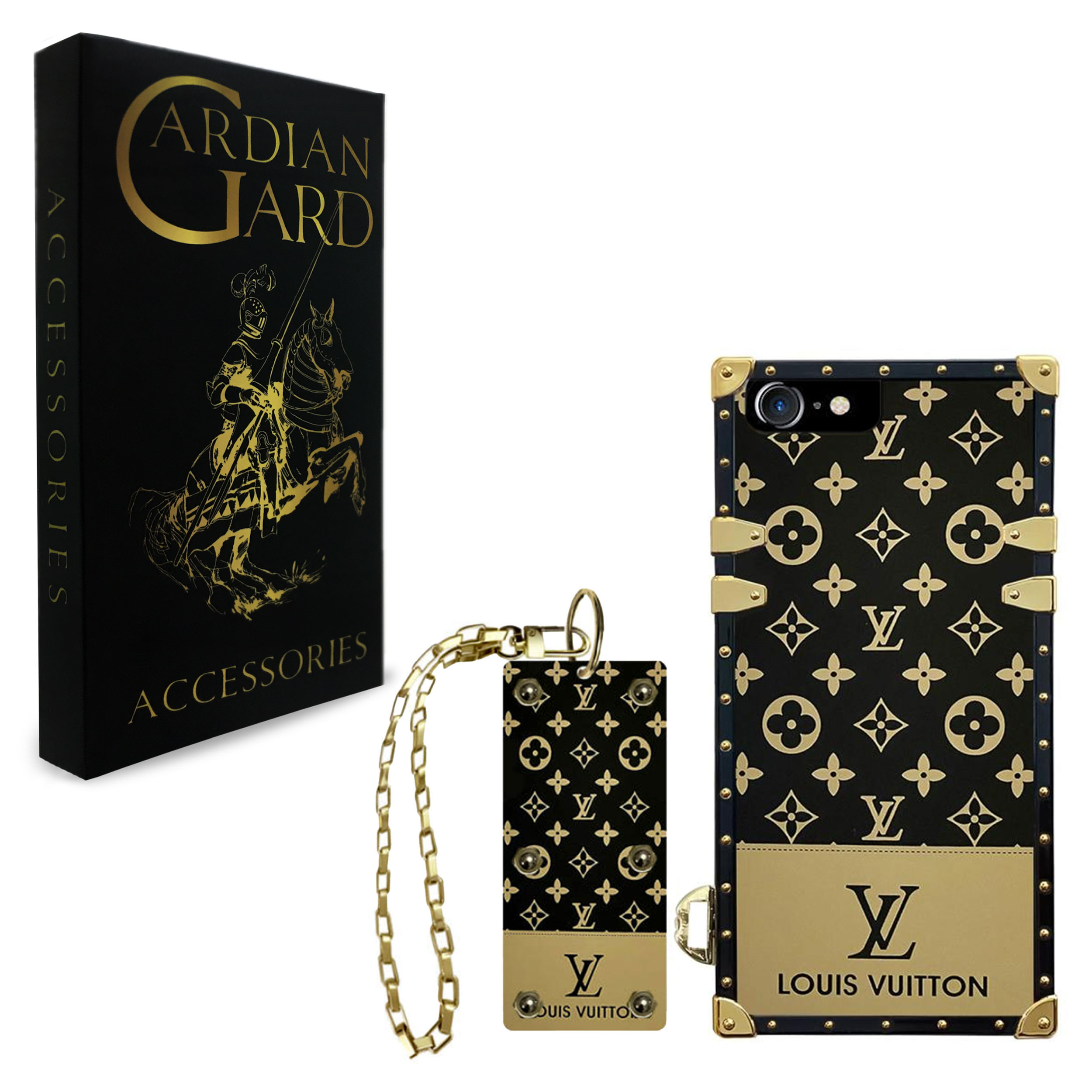 کاور گاردین گارد مدل L1 مناسب برای گوشی موبایل اپل Iphone 6/ 7/ 8 به همراه آویز