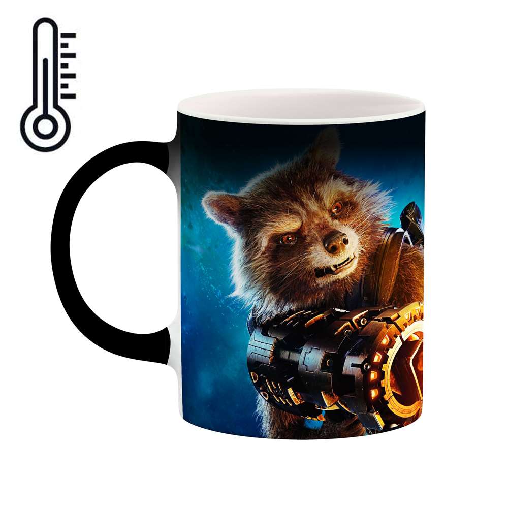 ماگ حرارتی طرح انیمیشن و فیلم The groot مدل mgph15352