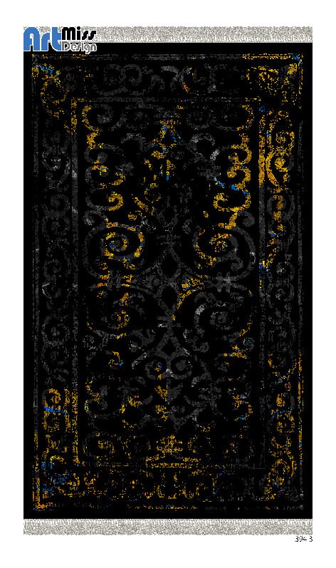 فرشینه و قالیچه مدرن مناسب حال و پذیرایی  کد 18