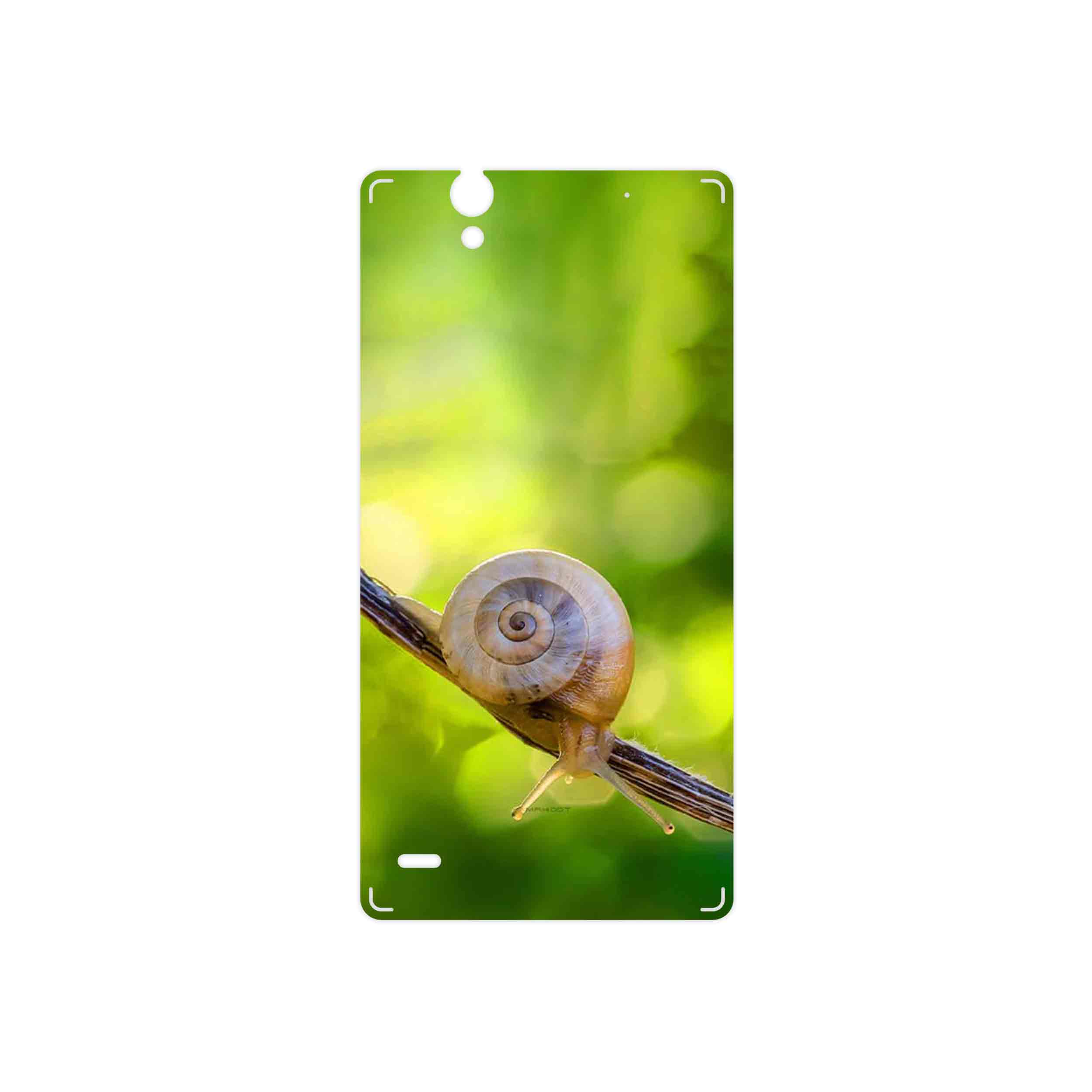 برچسب پوششی ماهوت مدل Snail مناسب برای گوشی موبایل سونی Xperia C4