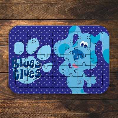 پازل 35 تکه طرح انیمیشن سرنخ های آبی مدل NI706