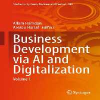 خرید و دانلود نسخه کامل کتاب Business Development via AI and Digitalization