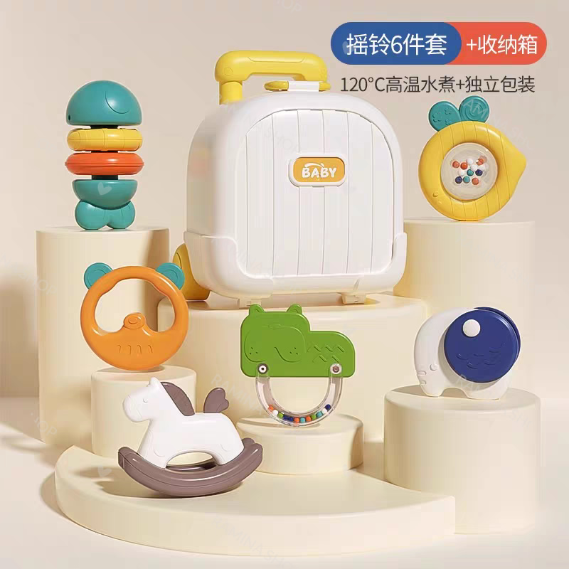 پک جغجغه چمدانی 6 عددی کد 6661 ویواکیدز Vivakids