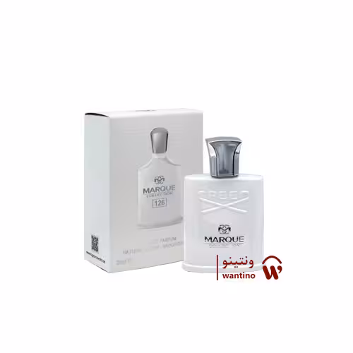 عطر ادکلن فراگرنس ورد مارکویی کالکشن کرید سیلور مانتین واتر کد 126 (Fragrance world Marque Creed Silver Mountain Water) حجم 30 میل