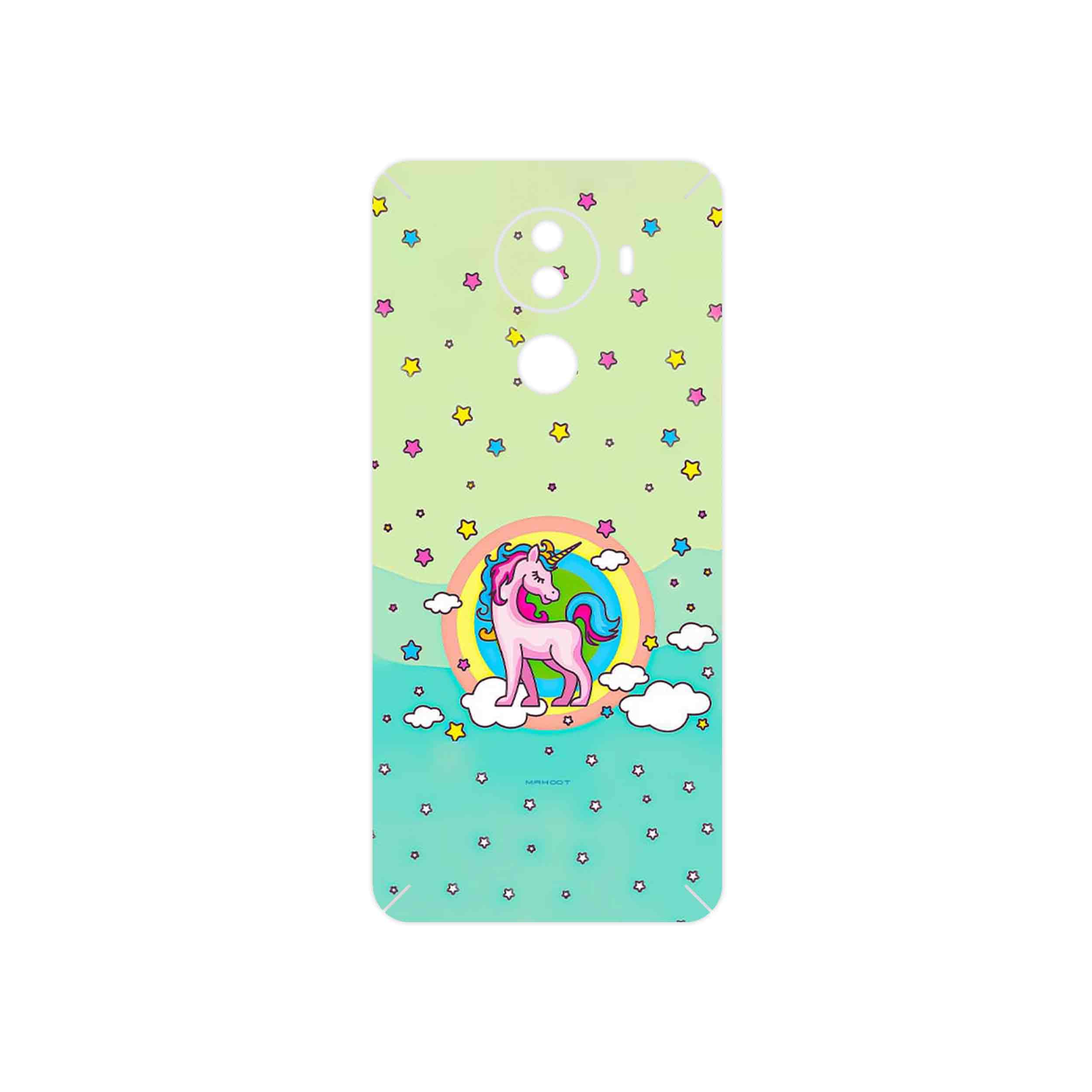 برچسب پوششی ماهوت مدل Rainbow unicorn adventure مناسب برای گوشی موبایل جی ال ایکس M1