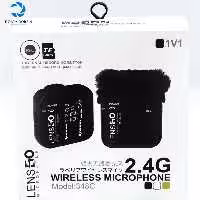 میکروفن بیسیم لنزگو Lensgo LWM-348C 1v1 Wireless Microphone