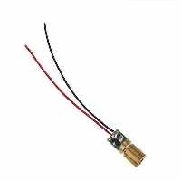 لیزر کوچک 5 میلی وات 3V نقطه ای قرمز (قطر 5 میل)