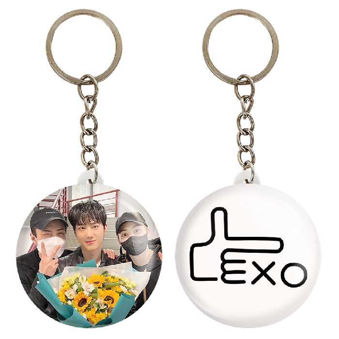 جاکلیدی خندالو مدل سهون و سهو و شیومین گروه اکسو EXO کد 1680916805 مجموعه 2 عددی