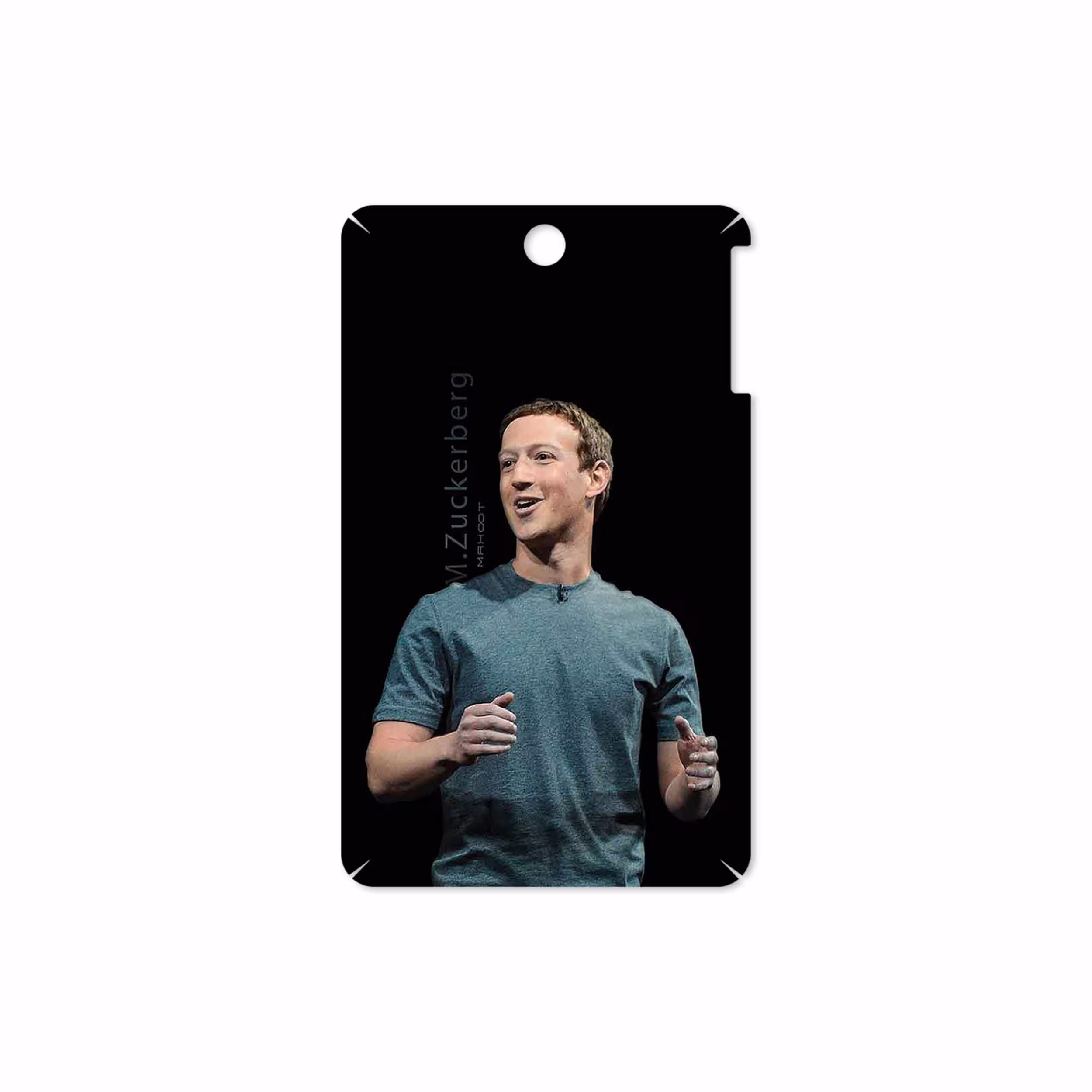 برچسب پوششی ماهوت مدل Mark Zuckerberg مناسب برای تبلت لنوو A7-50 A3500 2014