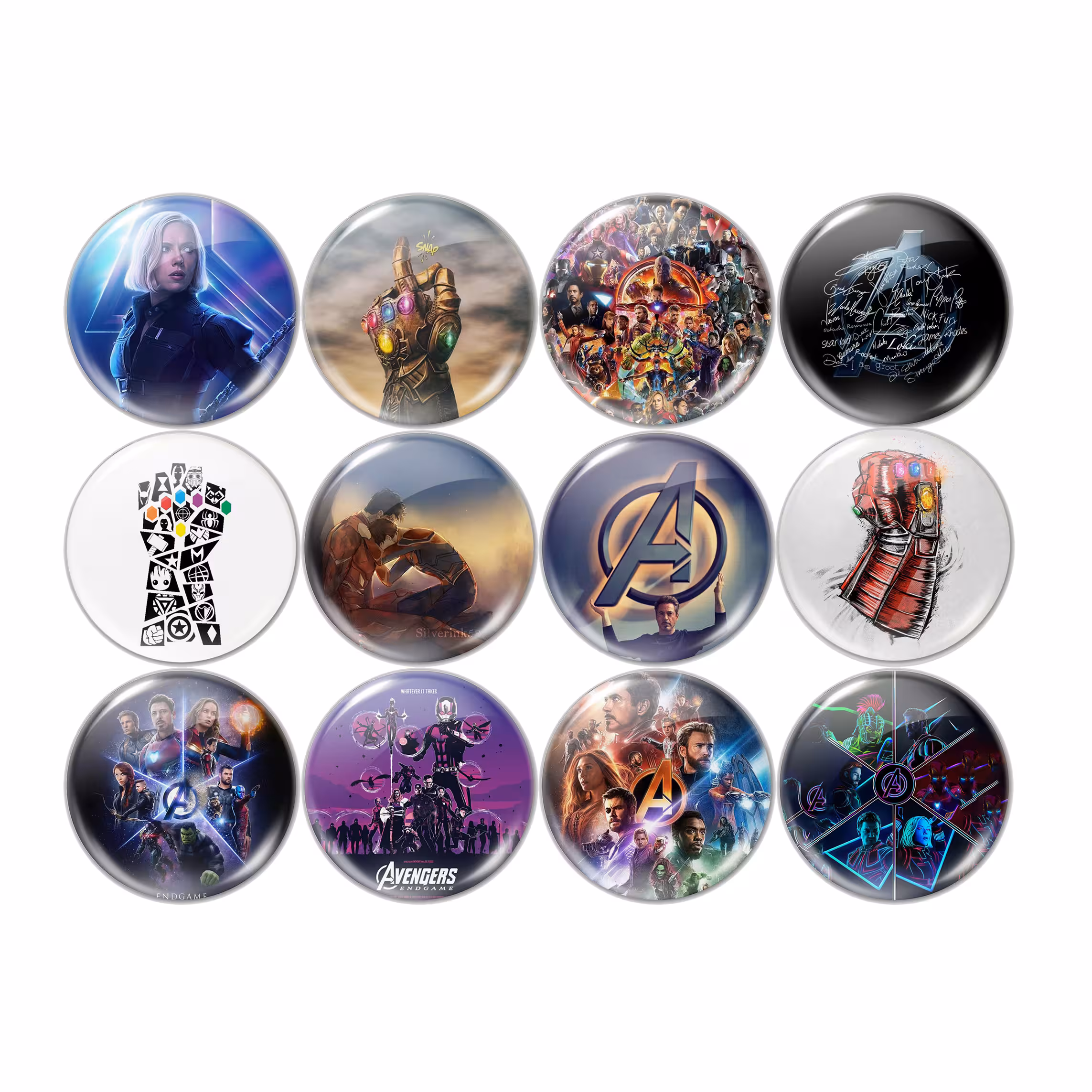 پیکسل الوپیکسل طرح اونجرز کد 1078 مجموعه 12 عددی