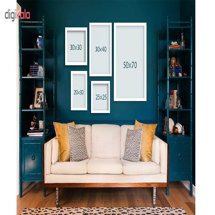 تابلو هیلما گالری کد HAP1876 CR مجموعه 3 عددی