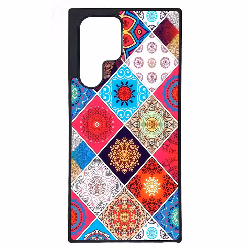 کاور طرح سنتی کد G-023 مناسب برای گوشی موبایل سامسونگ Galaxy S22 Ultra | دیجی قاب دونی