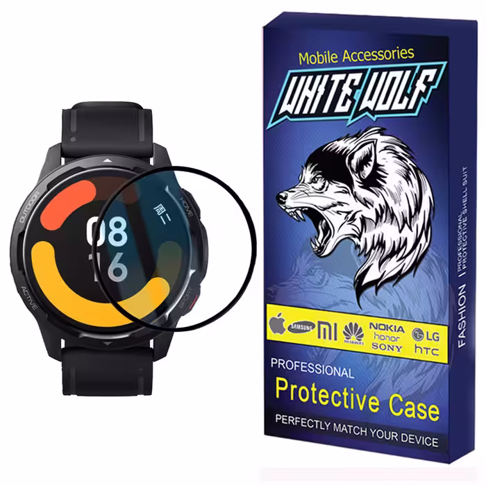 محافظ صفحه نمایش وایت ولف مدل W-PWM مناسب برای ساعت هوشمند شیائومی Mi Watch Color 2